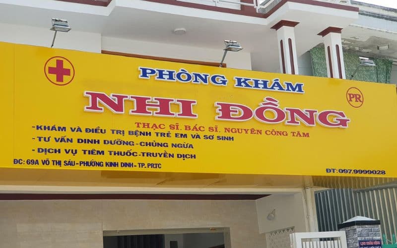 Phòng Khám Nhi Đồng - Bác Sĩ Nguyễn Công Tâm